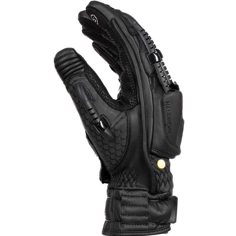 Moto rokavice Knox Hand Armour Handroid POD vse črne Mk5 črne
