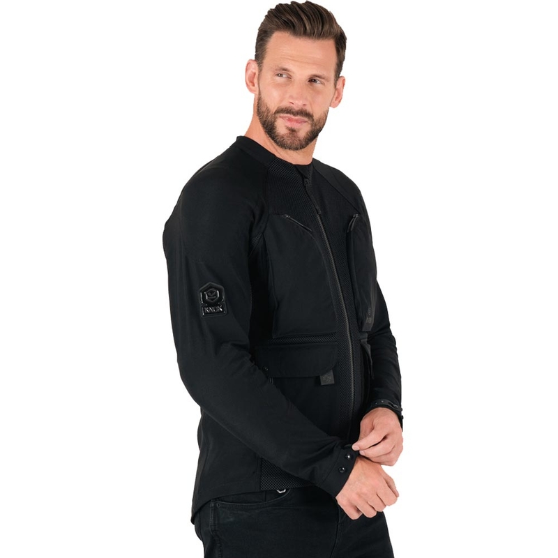 Motoristična jakna Knox Tor črna