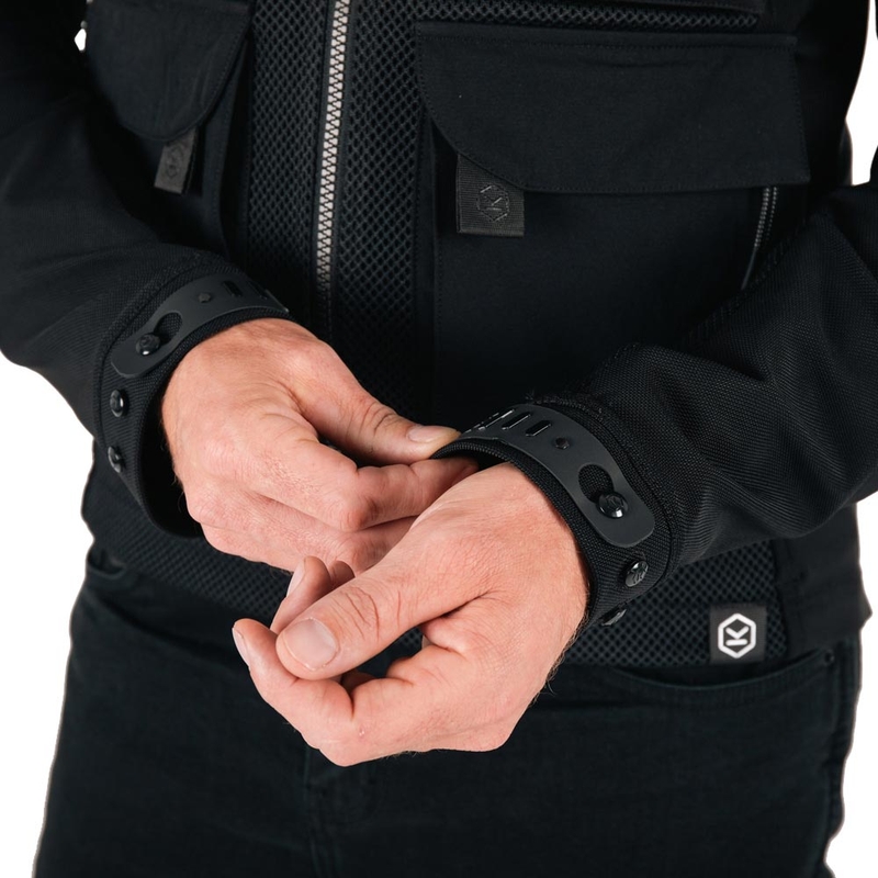 Motoristična jakna Knox Tor črna