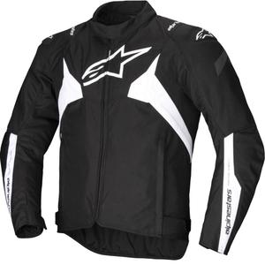 Alpinestars T-JAWS V4 vodoodporna motoristična jakna črno-bela