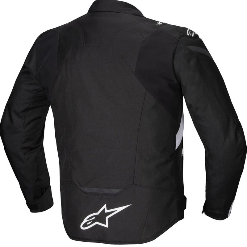 Alpinestars T-JAWS V4 vodoodporna motoristična jakna črno-bela