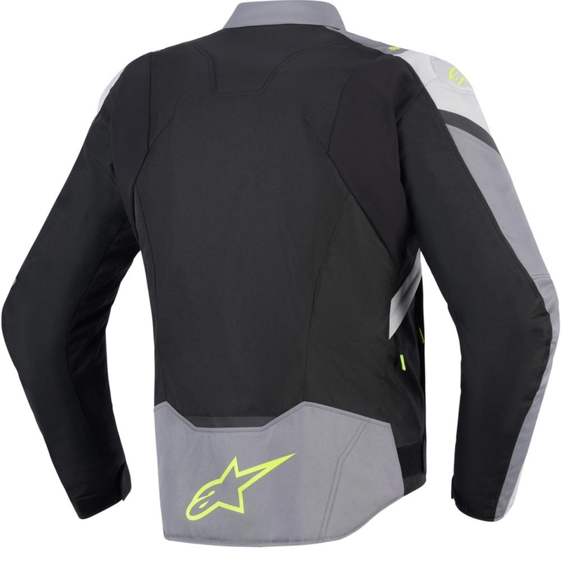 Alpinestars T-JAWS V4 Vodoodporna motoristična jakna črna-svetlo siva-siva