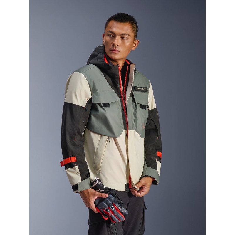 Alpinestars Mospher vodoodporna motoristična jakna sivo-črna