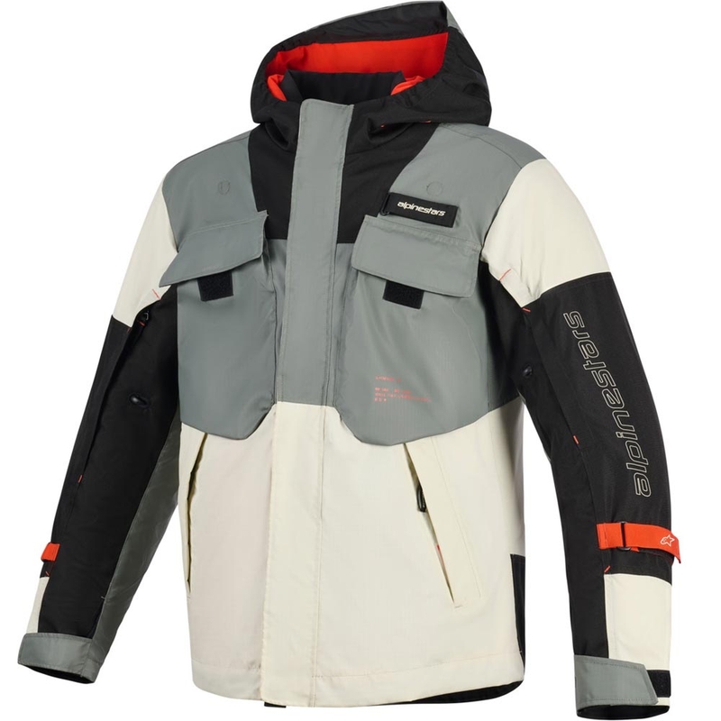 Alpinestars Mospher vodoodporna motoristična jakna sivo-črna