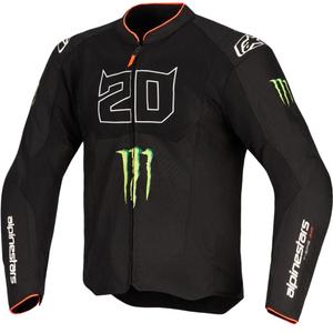 Moto jakna Alpinestars T-SPS Air V2 Monster FQ20 črno-bela kolekcija