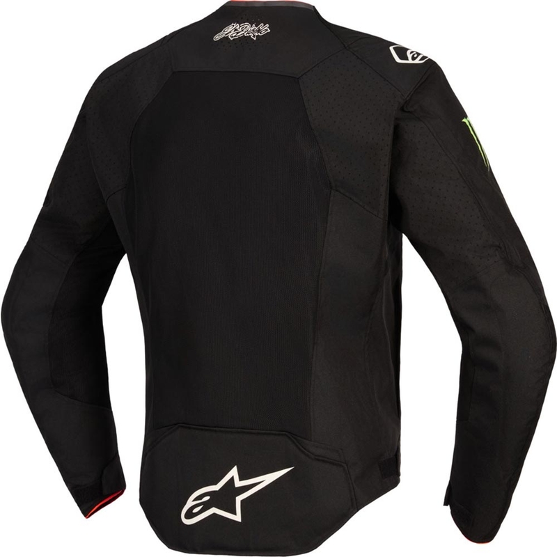 Moto jakna Alpinestars T-SPS Air V2 Monster FQ20 črno-bela kolekcija