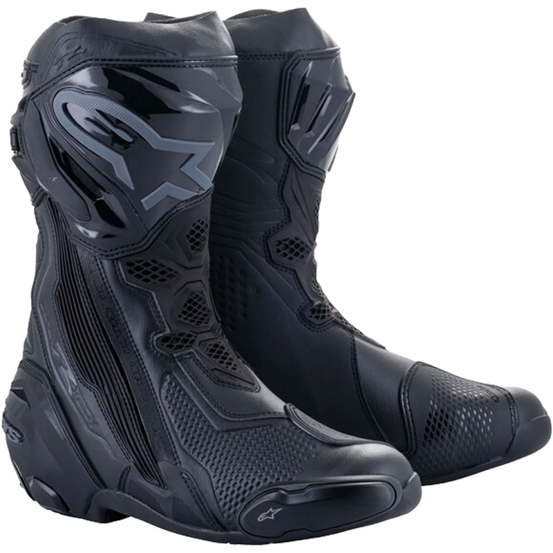 Motoristični škornji Alpinestars Supertech R črno-črni