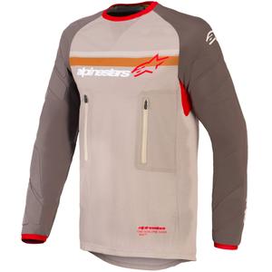 Alpinestars Maxdura Dual motokros dres rjavo-oranžen