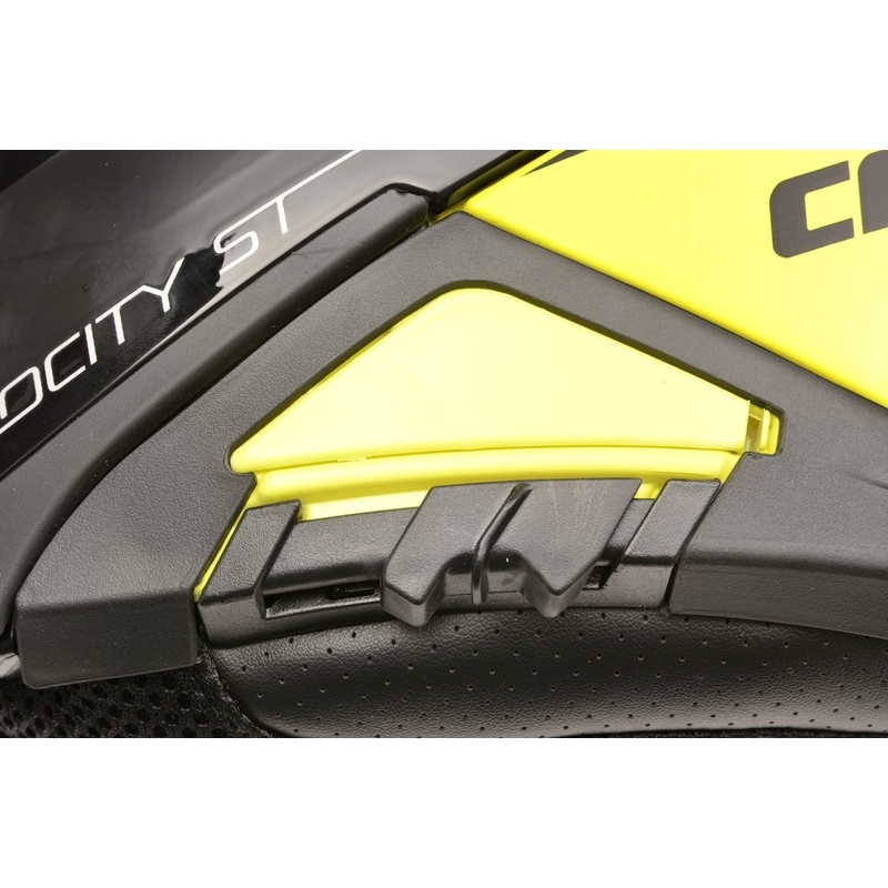 Cassida Velocity ST 2.1 črno-fluo rumena prevračalna čelada