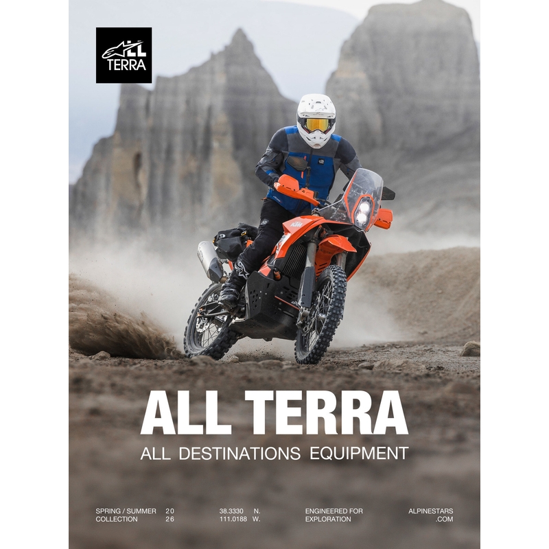 Motokros dres Alpinestars Maxdura Dual svetlo sivo-temno sivo-oranžen
