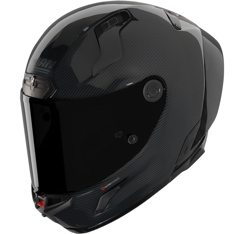 Nolan X-804 RS Ultra Carbon Puro 324 motoristična čelada z integriranim obrazom, sijajna karbonska