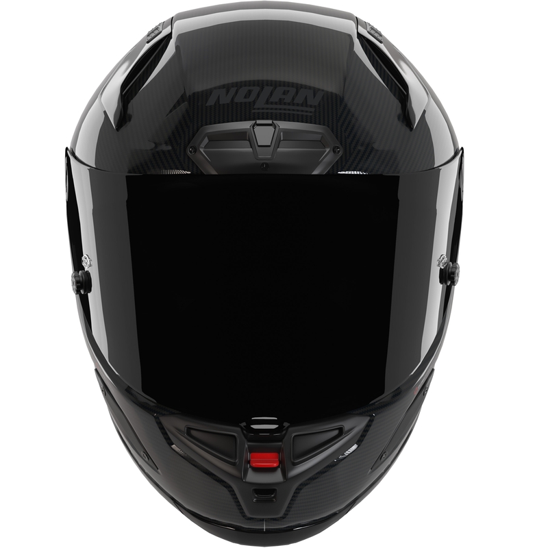 Nolan X-804 RS Ultra Carbon Puro 324 motoristična čelada z integriranim obrazom, sijajna karbonska