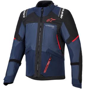 Moto jakna Alpinestars Andes V4 Drystar temno modro-modro-črna