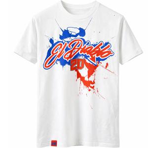 Majica Ducati Fabio Quartararo 20 Barvit vzorec bela