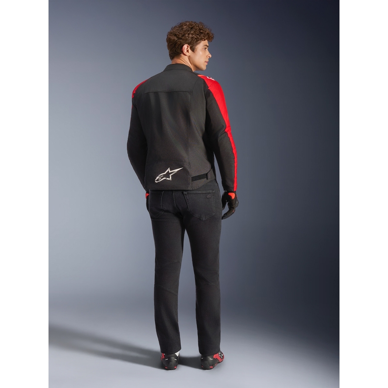 Alpinestars T-SPS 2 Vodoodporna motoristična jakna rdeče-črno-bela