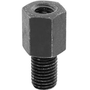 Redukcija navoja vzvratnega ogledala (notranji navoj M8 desni/zunanji navoj M10 desni) črna