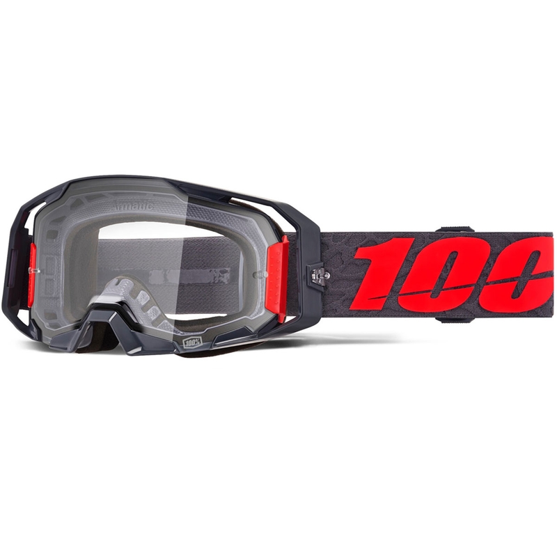 100% ARmatic Toro motokros očala s prozornim pleksi steklom