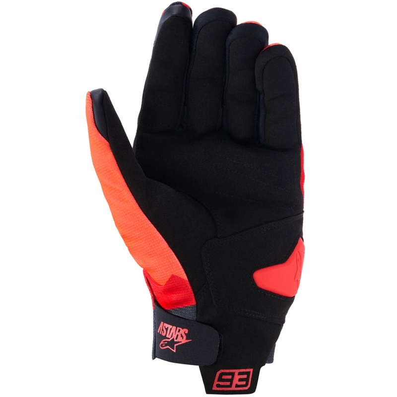 Moto rokavice Alpinestars Reef V2 MM93 Fluo kolekcija rdeče-rdeče-črne