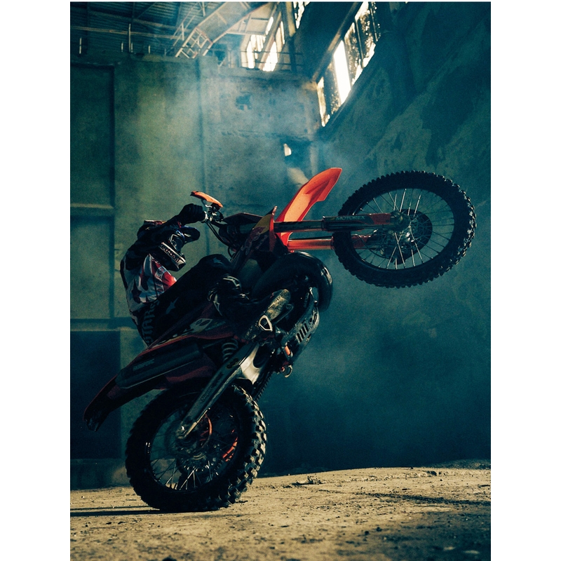 Motokros čelada Alpinestars Supertech S-M7 Beast Coast omejena izdaja sivo-črno-oranžna