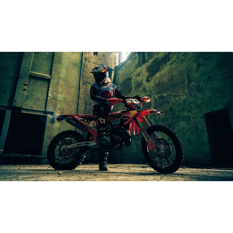Motokros dres Alpinestars Techstar Beast Coast omejene izdaje sivo-črno-oranžen