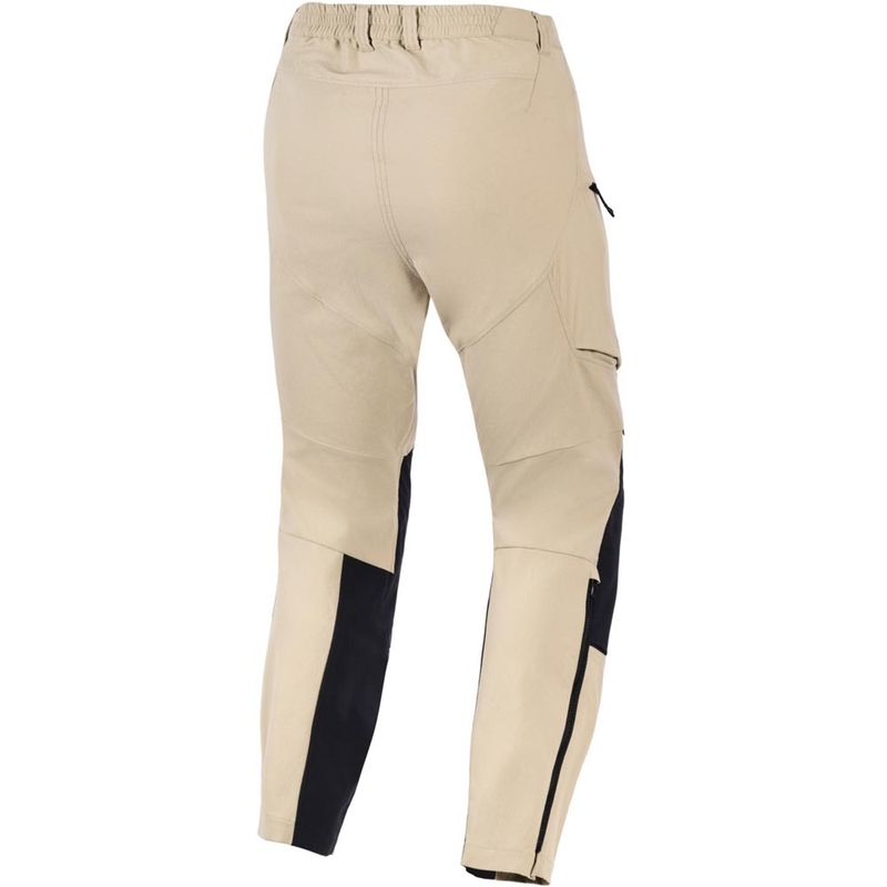 Ženske motoristične hlače Alpinestars Stella Explore AST svetlo rjavo-črne