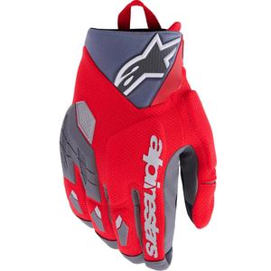 Moto rokavice Alpinestars Durack črno-sivo-rdeče