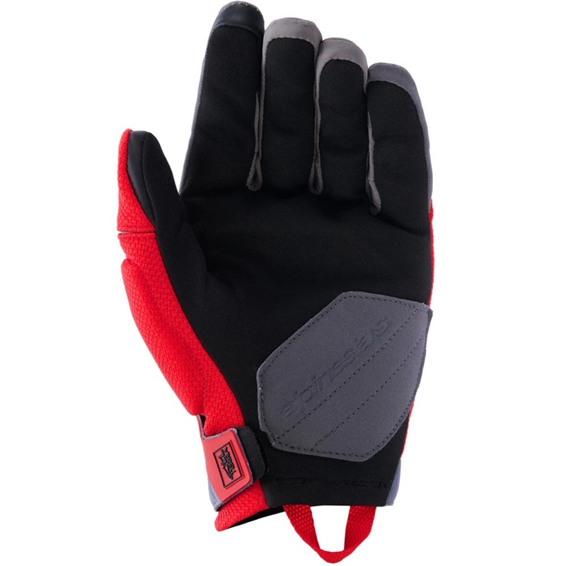 Moto rokavice Alpinestars Durack črno-sivo-rdeče