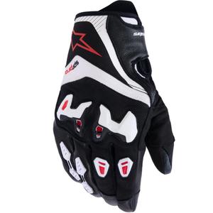 Moto rokavice Alpinestars SP-R PRO črno-belo-rdeče