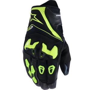 Moto rokavice Alpinestars SP-R PRO črno-fluo rumene