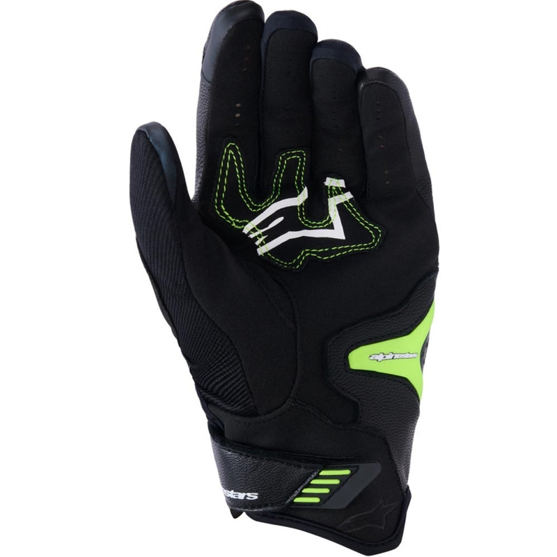 Moto rokavice Alpinestars SP-R PRO črno-fluo rumene