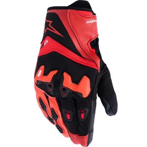 Moto rokavice Alpinestars SP-R PRO rdeče-fluo rdeče-črne