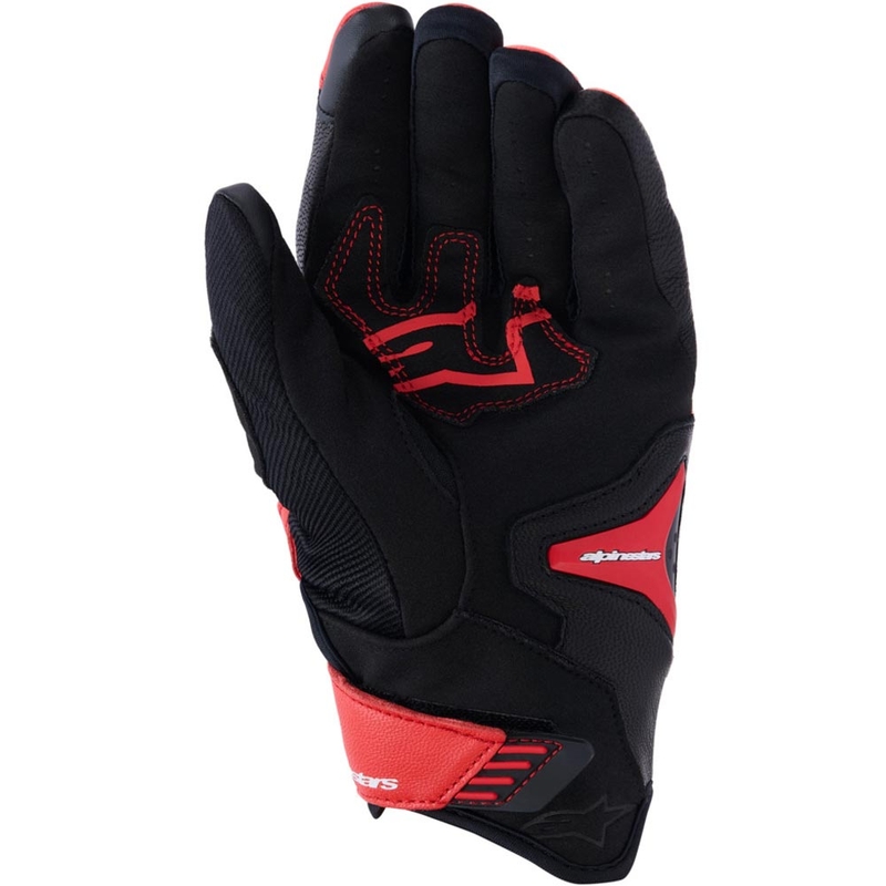 Moto rokavice Alpinestars SP-R PRO rdeče-fluo rdeče-črne