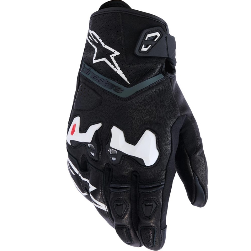 Moto rokavice Alpinestars SP-R TECH črno-bele