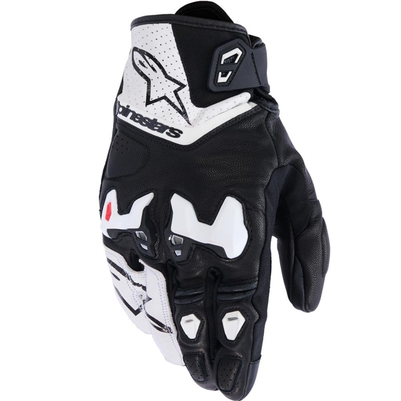 Moto rokavice Alpinestars SP-R TECH belo-črne