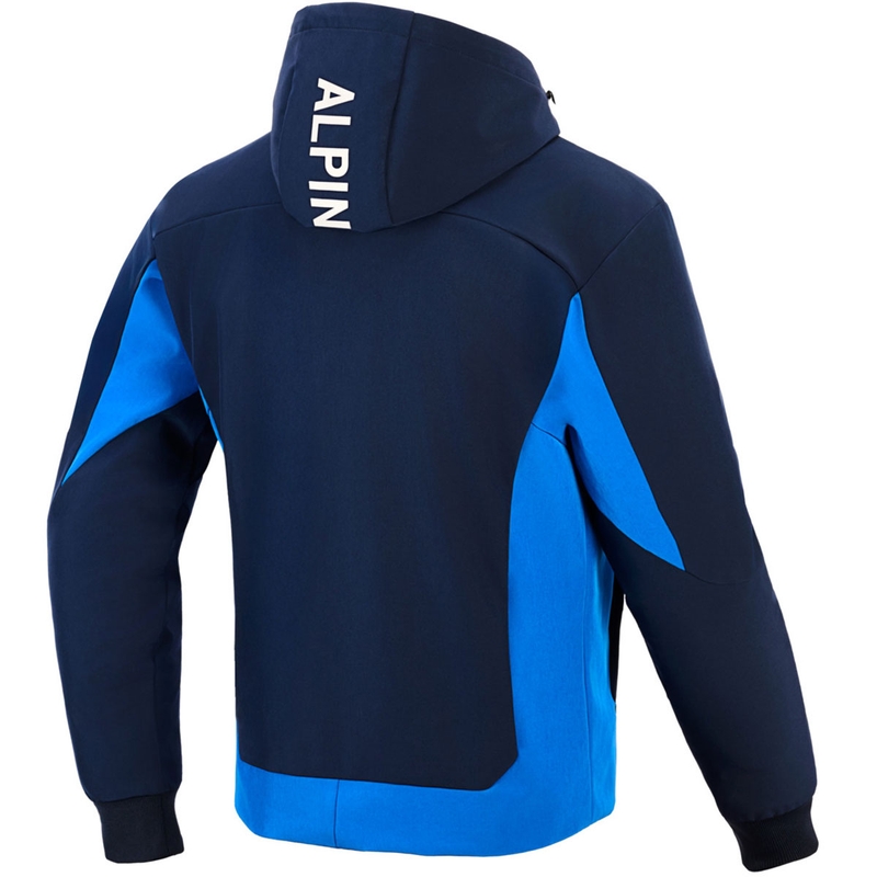 Alpinestars Radium Tech Hoodie motoristična jopa temno modro-modra