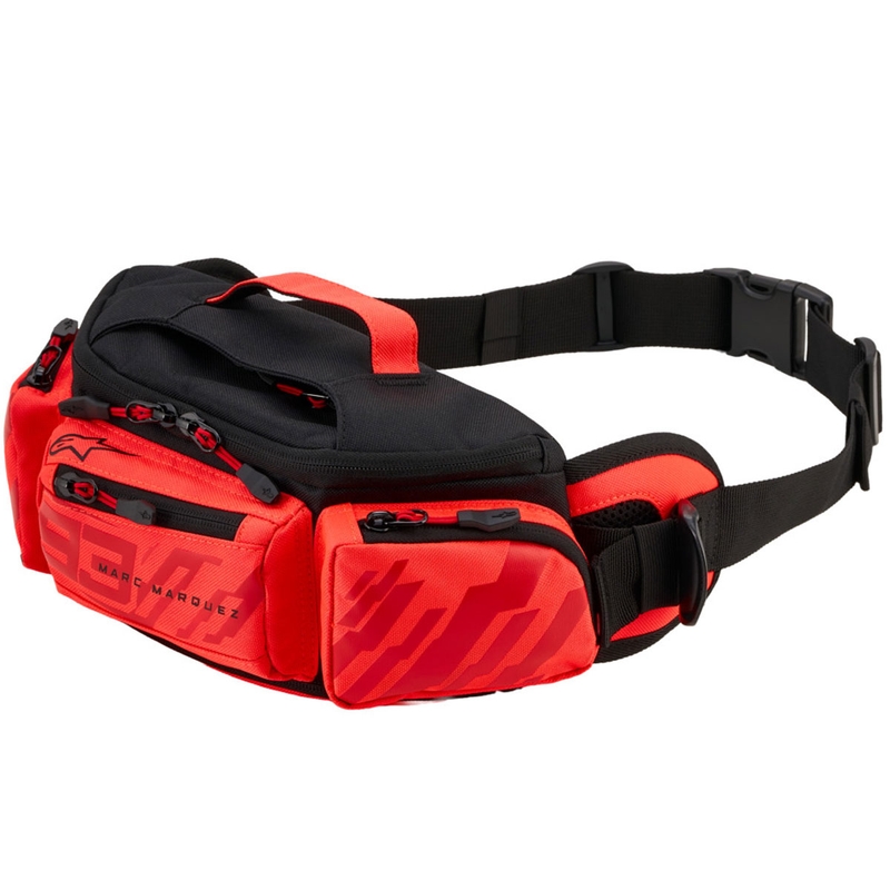 ALPINESTARS MM93 torba za okoli pasu fluo kolekcija rdeče-rdeča 2,5 l