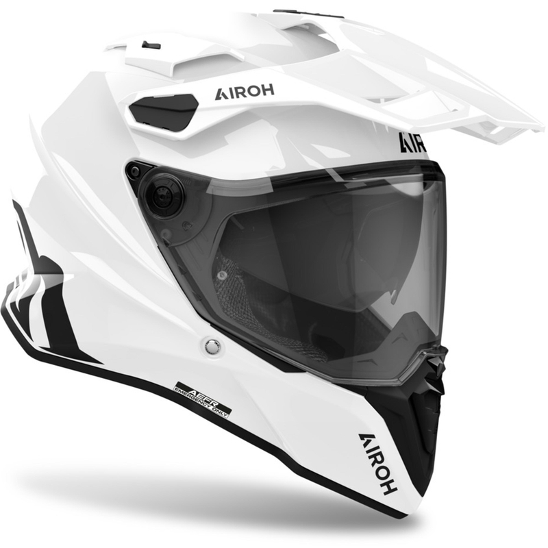 Enduro čelada Airoh Commander 2 Barva sijajno bela