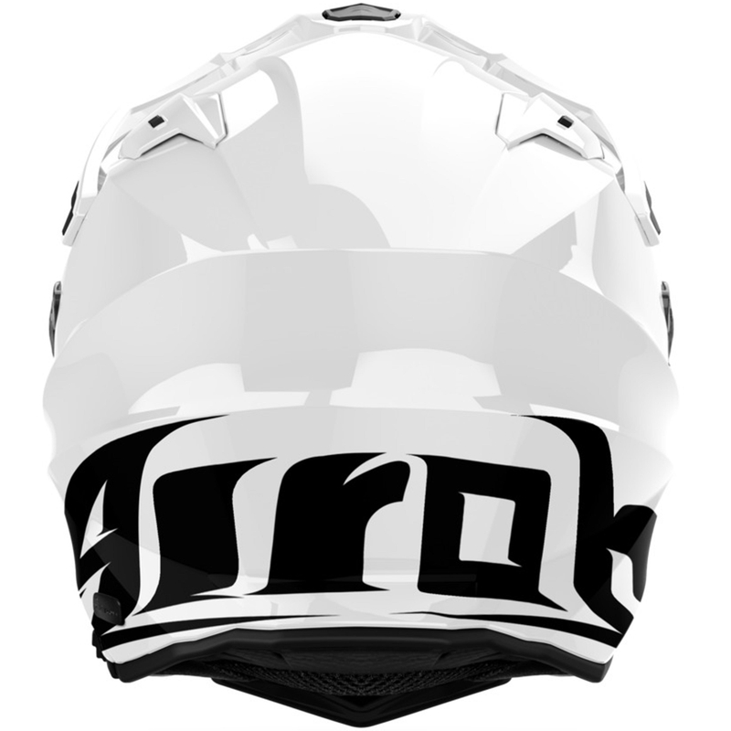 Enduro čelada Airoh Commander 2 Barva sijajno bela