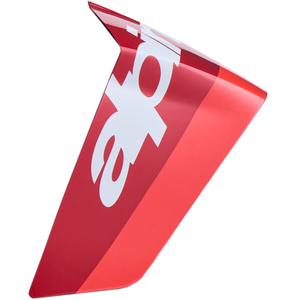 Aerodinamični spojler za motoristično čelado Alpinestars Supertech R10 Arius racing profile fluo rdeče-rdeče-bel