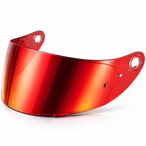 Vizir za motoristične čelade Cassida Orbit s pripravo za Pinlock REVO, zrcalno rdeč