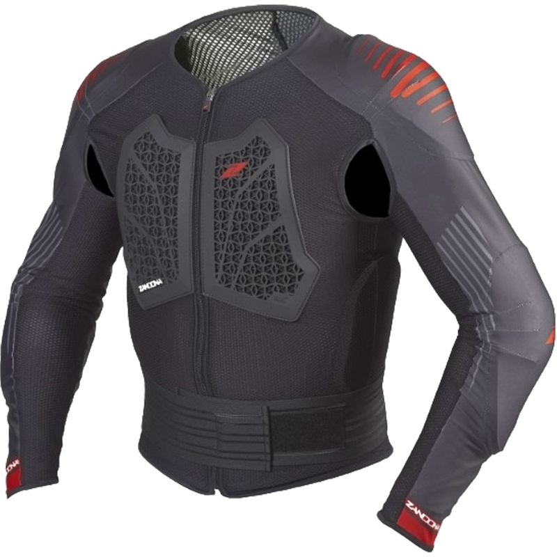 Zaščita telesa Zandona Action X8 črno-rdeča 180-189 cm