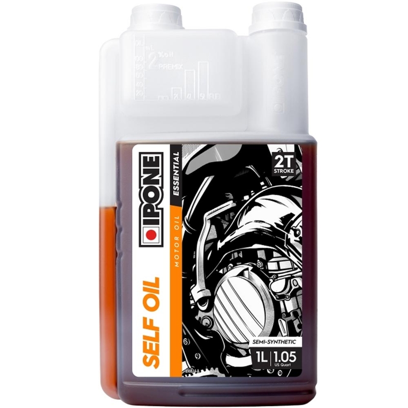 Polsintetično olje za mešanje z dozirnikom IPONE Self Oil 2T 1 l