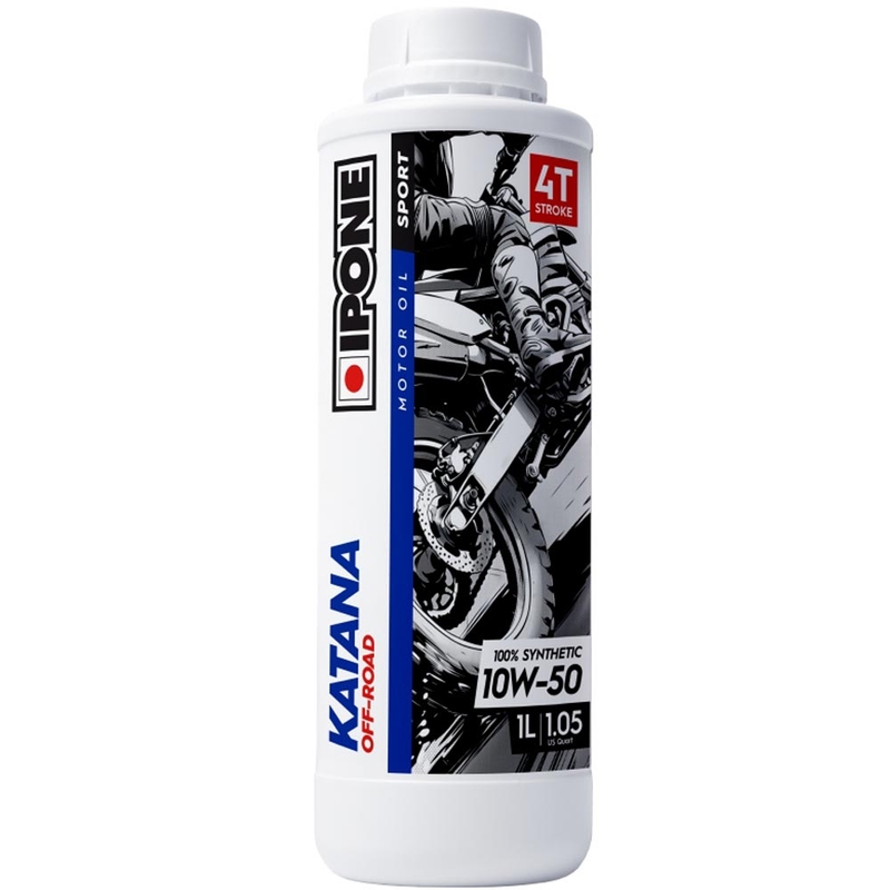 Sintetično motorno olje IPONE Katana Off Road 4T 10W50 (MA2, ester) 1 l