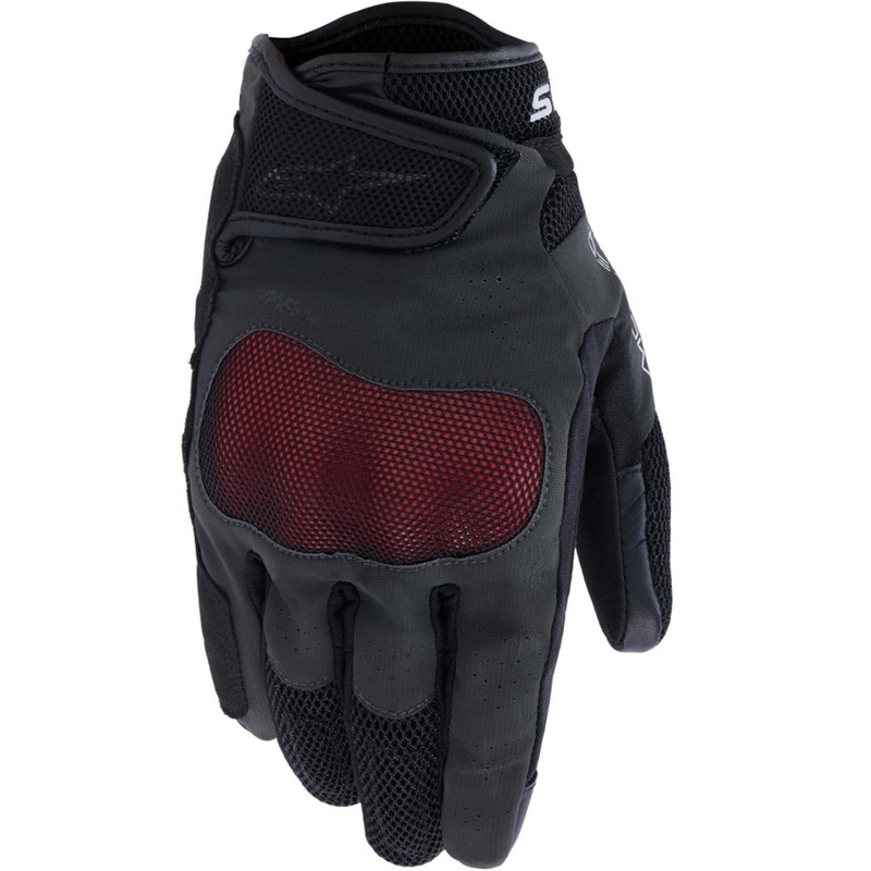 Ženske motoristične rokavice Alpinestars Stella Mogress Airflow črno-antracitne