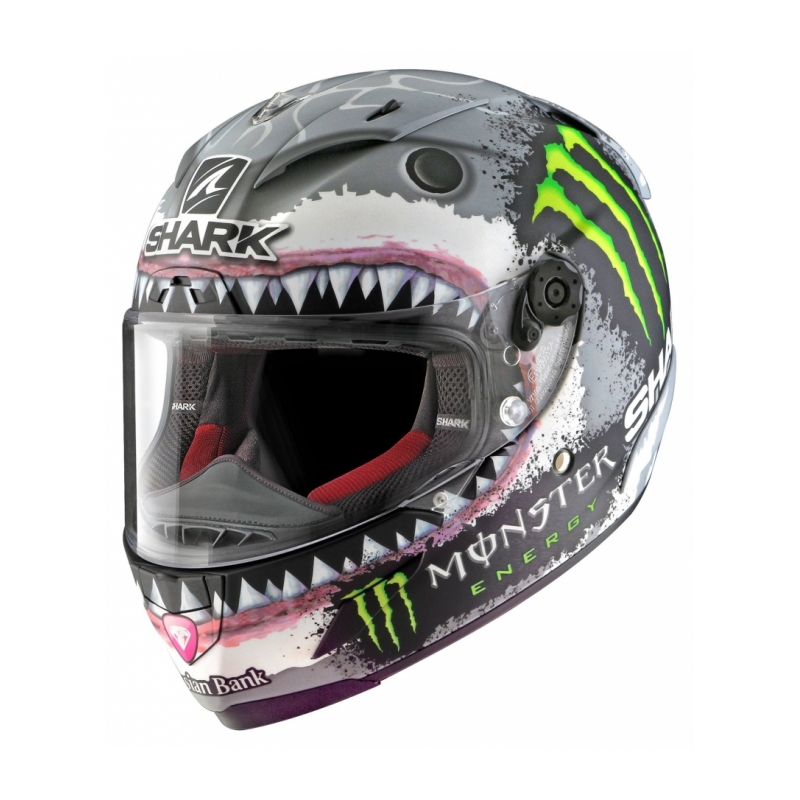 Integralna čelada SHARK RACE R-PRO Lorenzo White Shark