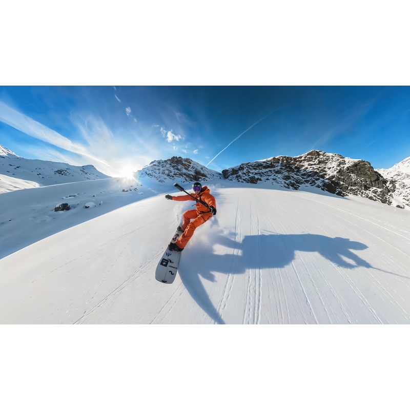 Akcijska kamera Insta360 X5 črne barve