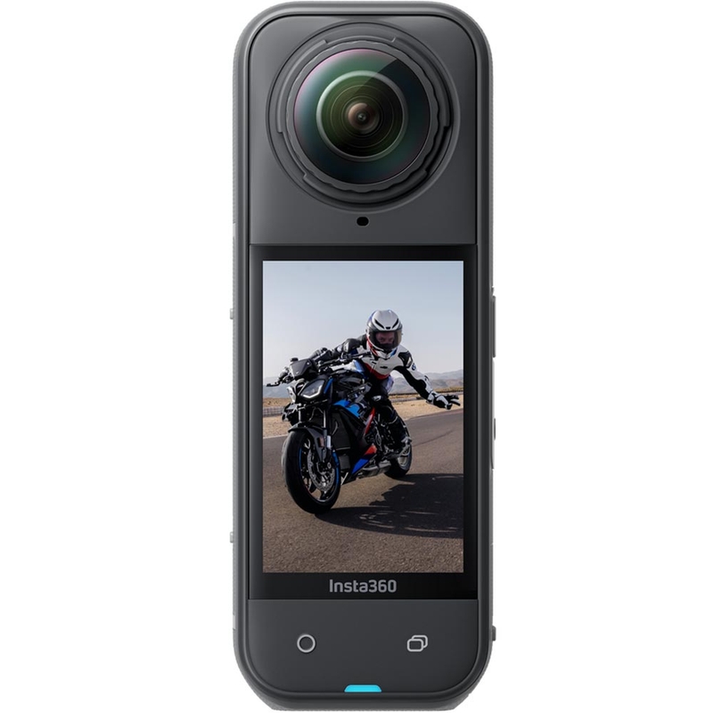 Akcijska kamera Insta360 X5 BMW Motorrad Edition črne barve