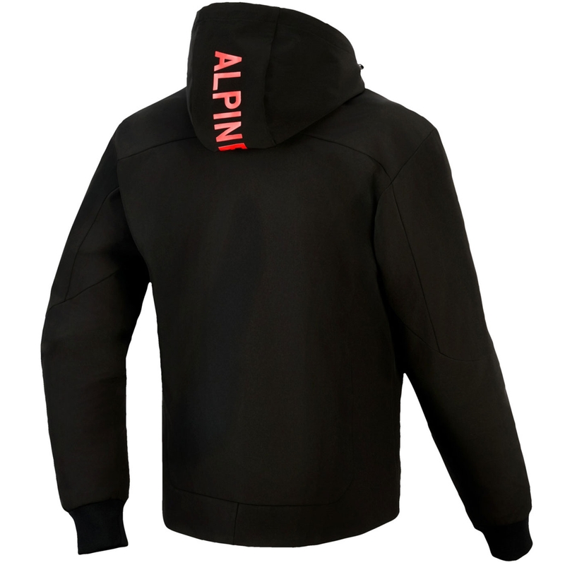 Alpinestars RADIUM TECH HOODIE motoristična jopa črno-rdeča