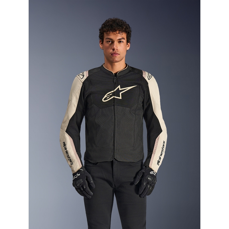 Moto jakna Alpinestars T-SPS Air V2 črno-peščena