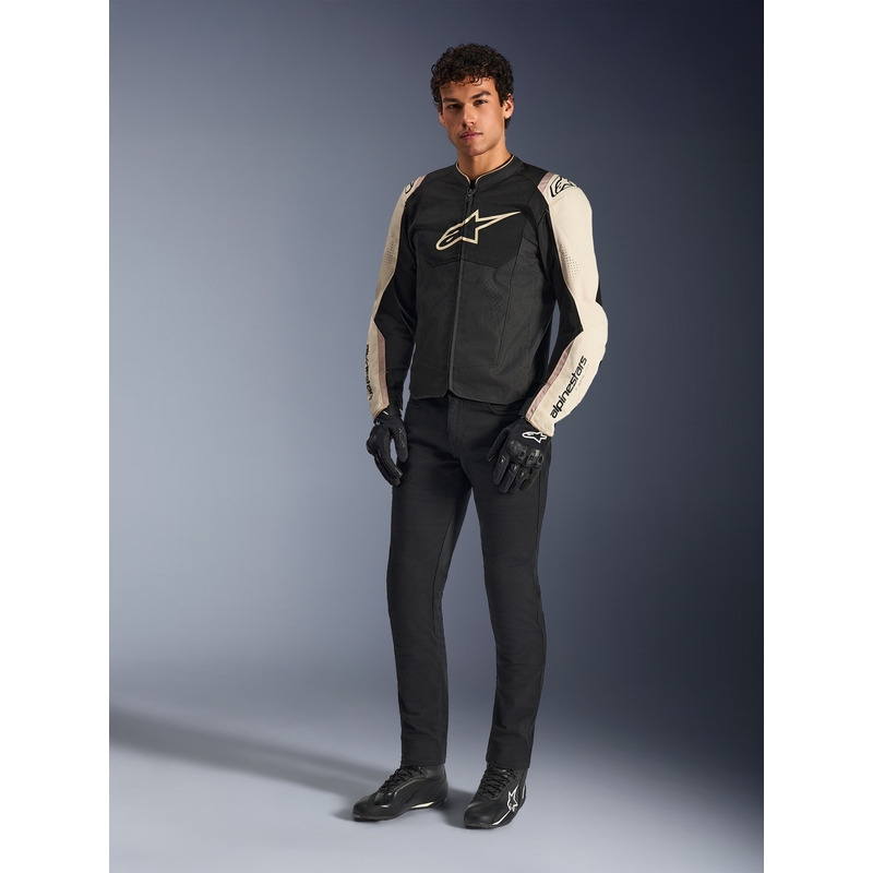Moto jakna Alpinestars T-SPS Air V2 črno-peščena